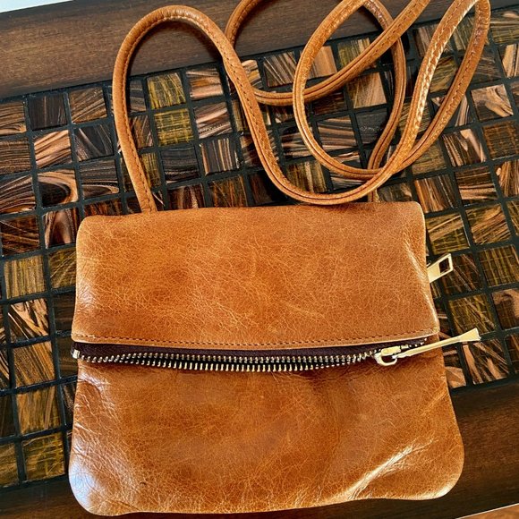 GG BOSS Genuine Leather Small Crossbody Bag - Picture 1 of 6